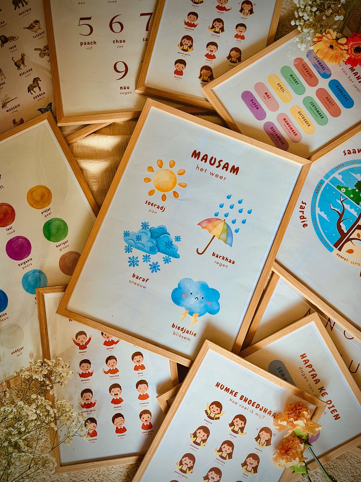 Emotiekaarten meisjes en jongens