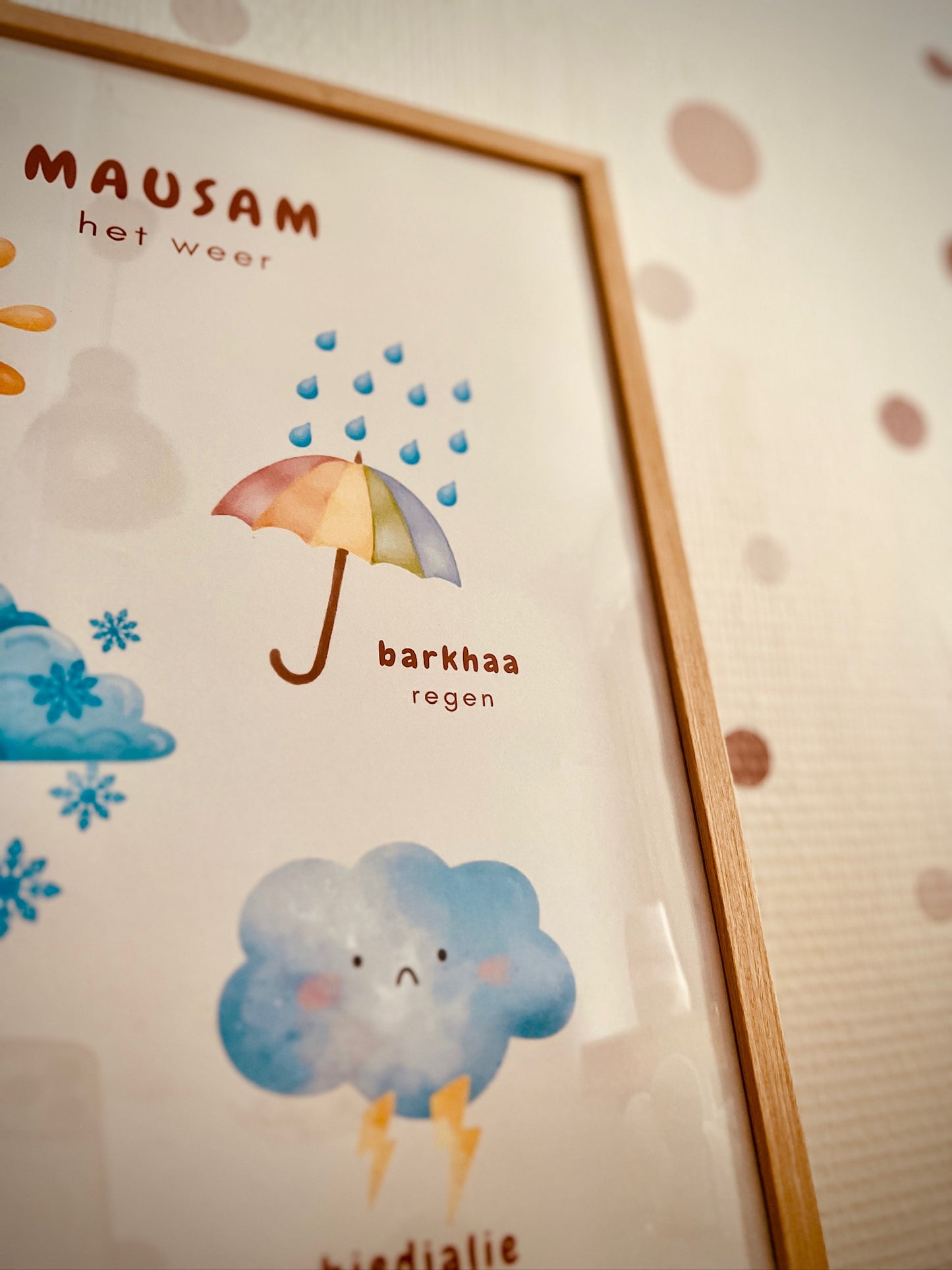 GRATIS POSTER: Het weer (mausam)