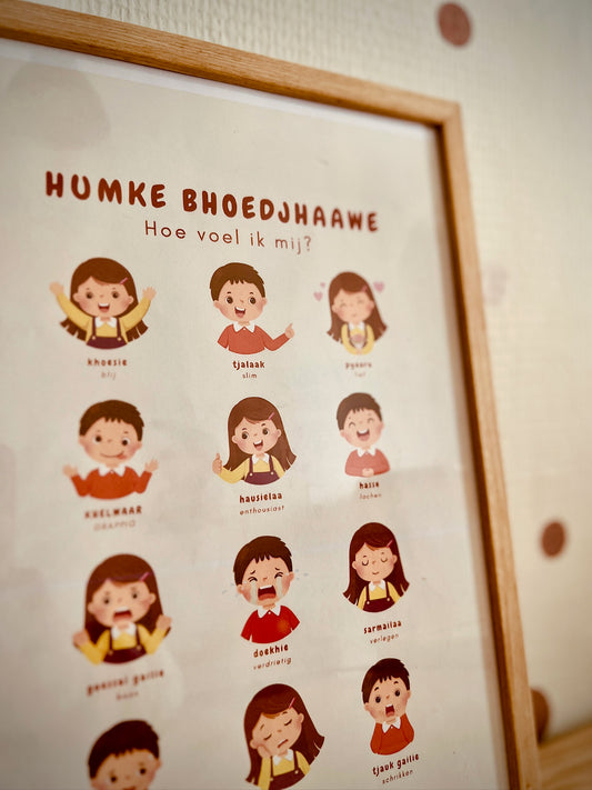 Emotiekaarten meisjes en jongens