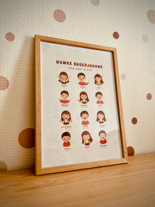 Emotiekaarten meisjes en jongens