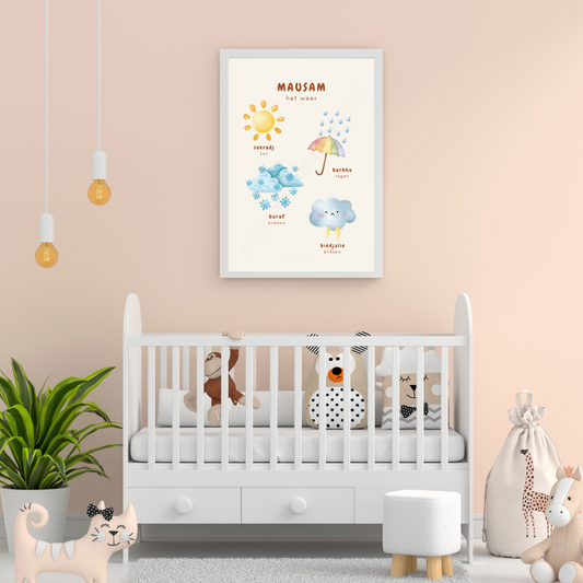 GRATIS POSTER: Het weer (mausam)